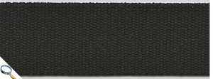 Gurtenband 40mm schwarz
