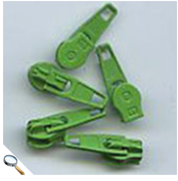 Zipper/Schieber ( 1736 grasgrün) von YKK